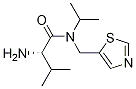 (S)-2-AMino-N-isopropyl-3-Methyl-N-thiazol-5-ylMethyl-butyraMide 结构式