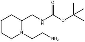 [1-(2-AMino-ethyl)-piperidin-2-ylMethyl]-carbaMic acid tert-butyl ester 结构式