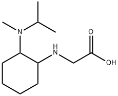 [2-(Isopropyl-Methyl-aMino)-cyclohexylaMino]-acetic acid 结构式