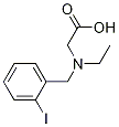 [Ethyl-(2-iodo-benzyl)-aMino]-acetic acid 结构式