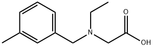 [Ethyl-(3-Methyl-benzyl)-aMino]-acetic acid 结构式