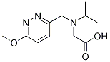 [Isopropyl-(6-Methoxy-pyridazin-3-ylMethyl)-aMino]-acetic acid 结构式