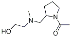 1-(2-{[(2-Hydroxy-ethyl)-Methyl-aMino]-Methyl}-pyrrolidin-1-yl)-ethanone 结构式