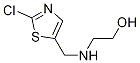 2-[(2-Chloro-thiazol-5-ylMethyl)-aMino]-ethanol 结构式