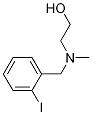 2-[(2-Iodo-benzyl)-Methyl-aMino]-ethanol 结构式