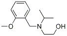 2-[Isopropyl-(2-Methoxy-benzyl)-aMino]-ethanol 结构式