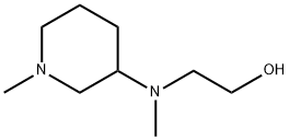 2-[Methyl-(1-Methyl-piperidin-3-yl)-aMino]-ethanol 结构式