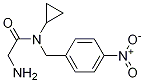 2-AMino-N-cyclopropyl-N-(4-nitro-benzyl)-acetaMide 结构式