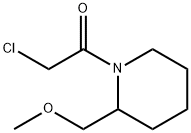 2-氯-1-(2-(甲氧基甲基)哌啶-1-基)乙烷-1-酮 结构式