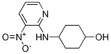 4-(3-硝基-吡啶-2-基氨基)-环己醇 结构式