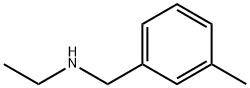 乙基[(3-甲基苯基)甲基]胺 结构式