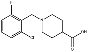 1-(2-Chloro-6-fluoro-benzyl)-piperidine-4-carboxylic acid