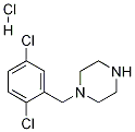 1-(2,5-Dichloro-benzyl)-piperazine hydrochloride 结构式