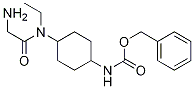 (1R,4R)-{4-[(2-AMino-acetyl)-ethyl-aMino]-cyclohexyl}-carbaMic acid benzyl ester 结构式