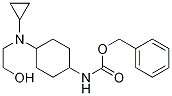 (1R,4R)-{4-[Cyclopropyl-(2-hydroxy-ethyl)-aMino]-cyclohexyl}-carbaMic acid benzyl ester 结构式