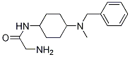 (1R,4R)-2-AMino-N-[4-(benzyl-Methyl-aMino)-cyclohexyl]-acetaMide 结构式