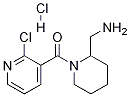 (2-氨基甲基-哌啶-1-基)-(2-氯-吡啶-3-基)-甲酮盐酸盐 结构式