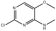 (2-氯-5-甲氧基-嘧啶-4-基)-甲基-胺 结构式