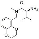 (S)-2-AMino-N-(2,3-dihydro-benzo[1,4]dioxin-5-ylMethyl)-3,N-diMethyl-butyraMide 结构式