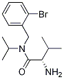 (S)-2-AMino-N-(2-broMo-benzyl)-N-isopropyl-3-Methyl-butyraMide 结构式