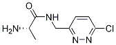 (S)-2-AMino-N-(6-chloro-pyridazin-3-ylMethyl)-propionaMide 结构式