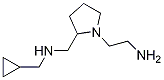 [1-(2-AMino-ethyl)-pyrrolidin-2-ylMethyl]-cyclopropyl-Methyl-aMine 结构式