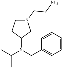 [1-(2-AMino-ethyl)-pyrrolidin-3-yl]-benzyl-isopropyl-aMine 结构式