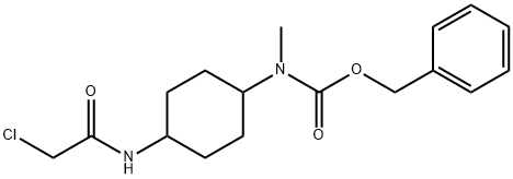 [4-(2-Chloro-acetylaMino)-cyclohexyl]-Methyl-carbaMic acid benzyl ester 结构式