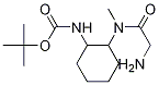 {2-[(2-AMino-acetyl)-Methyl-aMino]-cyclohexyl}-carbaMic acid tert-butyl ester 结构式