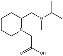 {2-[(Isopropyl-Methyl-aMino)-Methyl]-piperidin-1-yl}-acetic acid 结构式