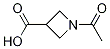 1-Acetyl-azetidine-3-carboxylic acid 结构式