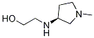 2-((S)-1-Methyl-pyrrolidin-3-ylaMino)-ethanol 结构式