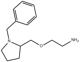 2-(1-Benzyl-pyrrolidin-2-ylMethoxy)-ethylaMine 结构式