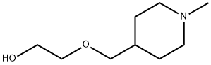 2-(1-Methyl-piperidin-4-ylMethoxy)-ethanol 结构式