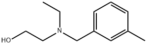 2-[Ethyl-(3-Methyl-benzyl)-aMino]-ethanol 结构式