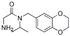 2-AMino-N-(2,3-dihydro-benzo[1,4]dioxin-6-ylMethyl)-N-isopropyl-acetaMide 结构式