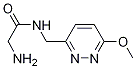 2-AMino-N-(6-Methoxy-pyridazin-3-ylMethyl)-acetaMide 结构式