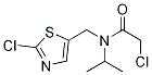 2-Chloro-N-(2-chloro-thiazol-5-ylMethyl)-N-isopropyl-acetaMide 结构式