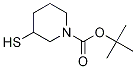 3-Mercapto-piperidine-1-carboxylic acid tert-butyl ester 结构式