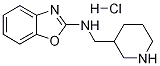 苯并恶唑-2-基-哌啶-3-基甲基-胺盐酸盐 结构式