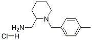 C-[1-(4-甲基-苄基)-哌啶-2-基]甲胺盐酸盐 结构式