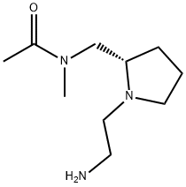 N-[(S)-1-(2-AMino-ethyl)-pyrrolidin-2-ylMethyl]-N-Methyl-acetaMide 结构式