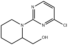 [1-(4-Chloro-pyrimidin-2-yl)-piperidin-2-yl]-methanol 结构式