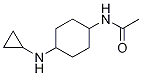 (1R,4R)-N-(4-CyclopropylaMino-cyclohexyl)-acetaMide 结构式