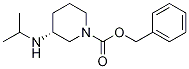 (R)-3-IsopropylaMino-piperidine-1-carboxylic acid benzyl ester 结构式
