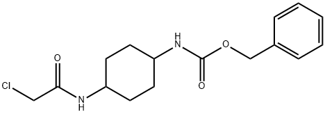 [4-(2-Chloro-acetylaMino)-cyclohexyl]-carbaMic acid benzyl ester 结构式