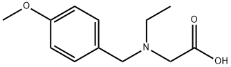 [Ethyl-(4-Methoxy-benzyl)-aMino]-acetic acid 结构式