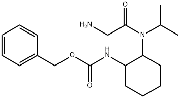 {2-[(2-AMino-acetyl)-isopropyl-aMino]-cyclohexyl}-carbaMic acid benzyl ester 结构式