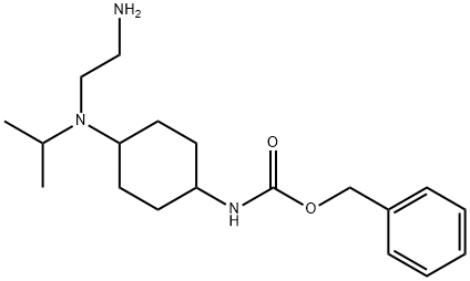 {4-[(2-AMino-ethyl)-isopropyl-aMino]-cyclohexyl}-carbaMic acid benzyl ester 结构式