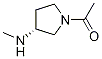 (R)-1-(3-(甲基氨基)吡咯烷-1-基)乙-1-酮 结构式